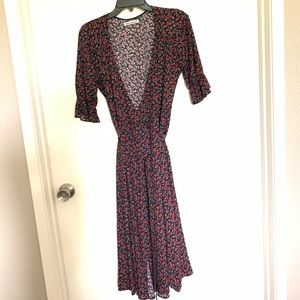 reformation judith midi wrap dress